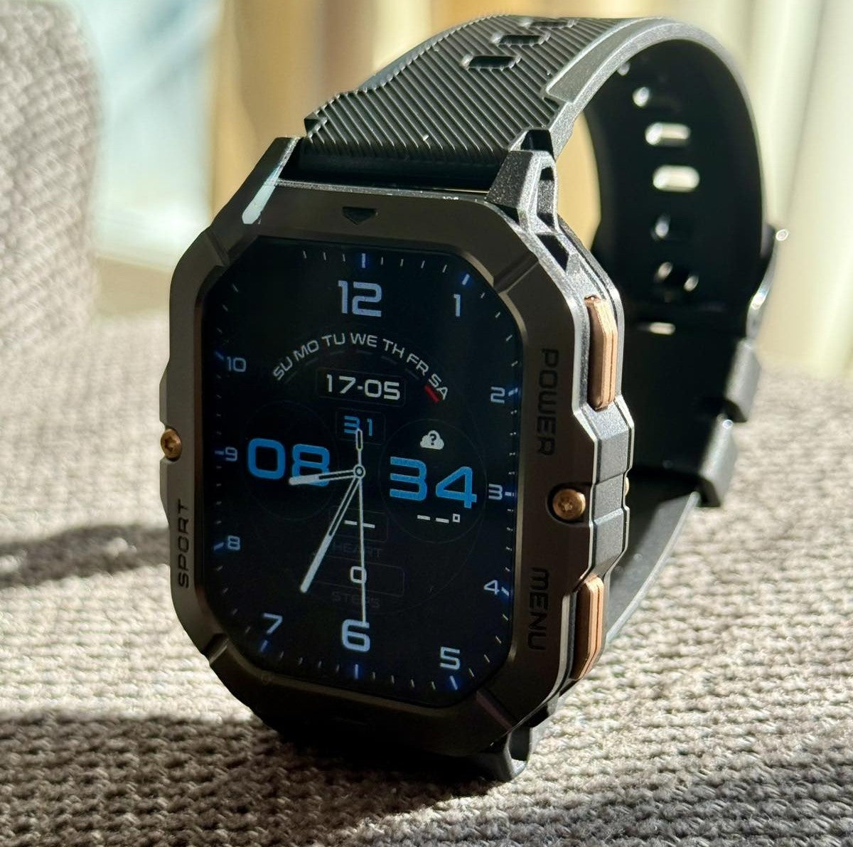 Smartklokke for Aktive Mennesker – Vanntett og Stilig | Solid Watch