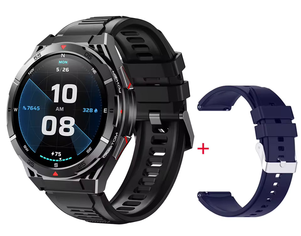 Smartklokke med GPS, AMOLED-skjerm og Bluetooth-samtaler – perfekt for sport og hverdag