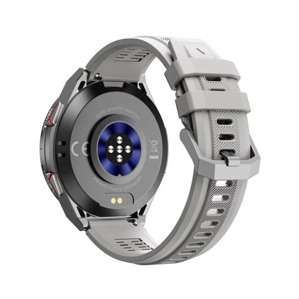 Smartklokke med GPS, AMOLED-skjerm og Bluetooth-samtaler – perfekt for sport og hverdag