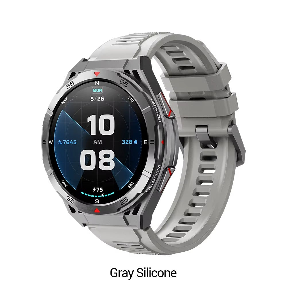 Smartklokke med GPS, AMOLED-skjerm og Bluetooth-samtaler – perfekt for sport og hverdag