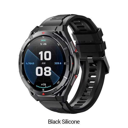 Smartklokke med GPS, AMOLED-skjerm og Bluetooth-samtaler – perfekt for sport og hverdag